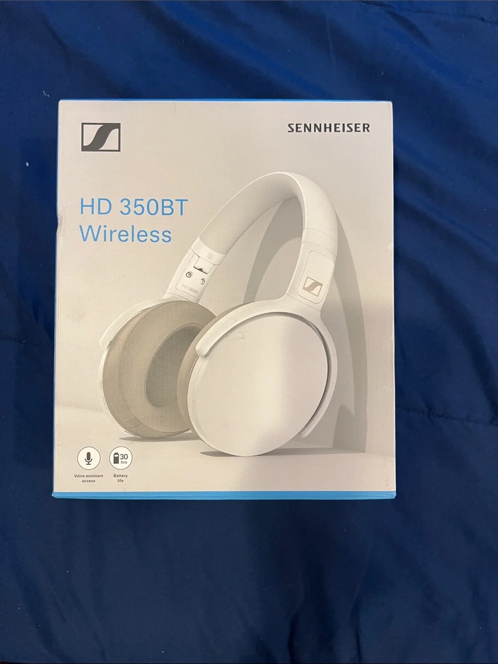 Sennheiser HD 350BT Wireless Headphones - White